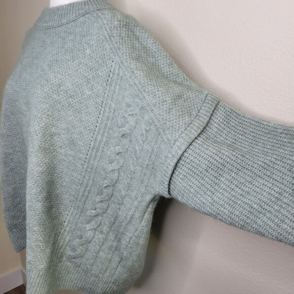 Madewell Havener Cable Stitch Crewneck Sweater Womens Plus Size 2XL NI313 New - Picture 5 of 14